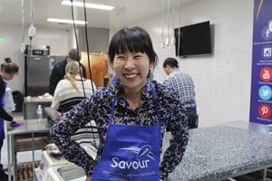 Yoon Kim, a regular student at Savour