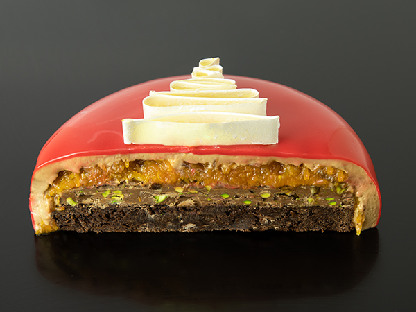 Sacher Cake – fresh apricot compote and dark chocolate biscuit – Mon Paris  Patisserie