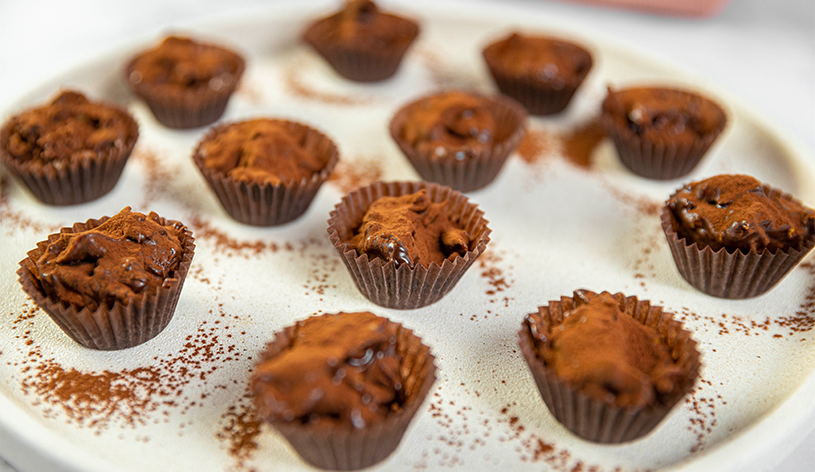 Chocolate Truffle Cups - Savour School : Savour School