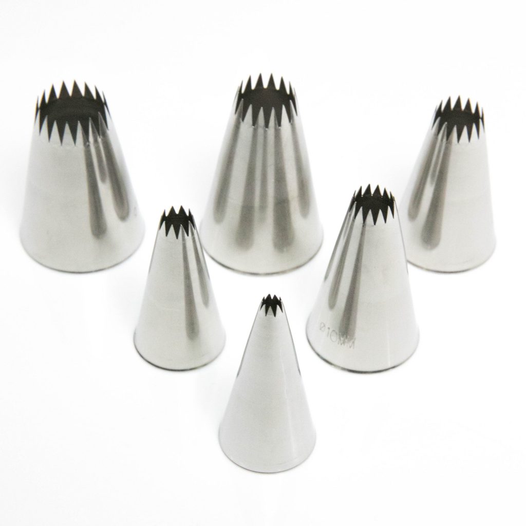 Piping Tip French Star Tube 12mm Savour School Savour School