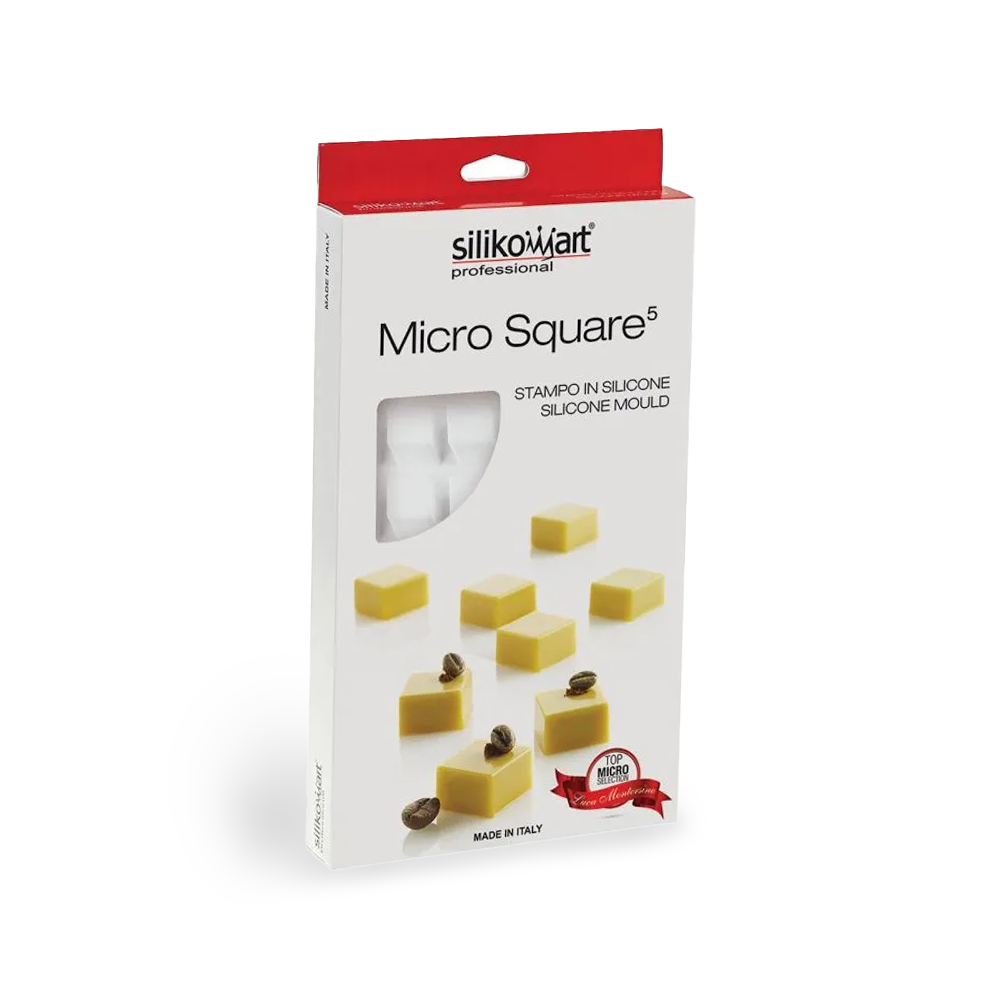 Micro Square5 Silicon Mould - Savour School : Savour School
