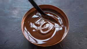 Melted chocolate