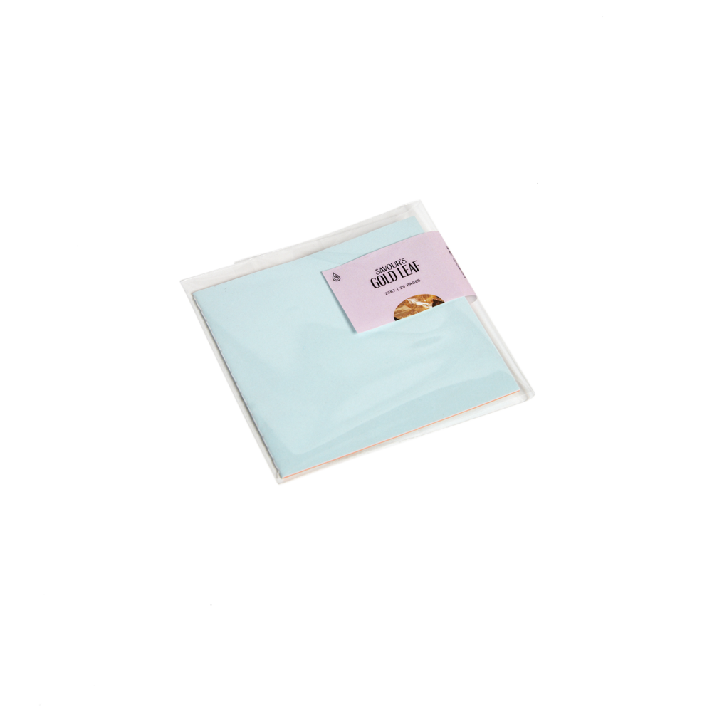 Gold Leaf 25pc 80x80mm