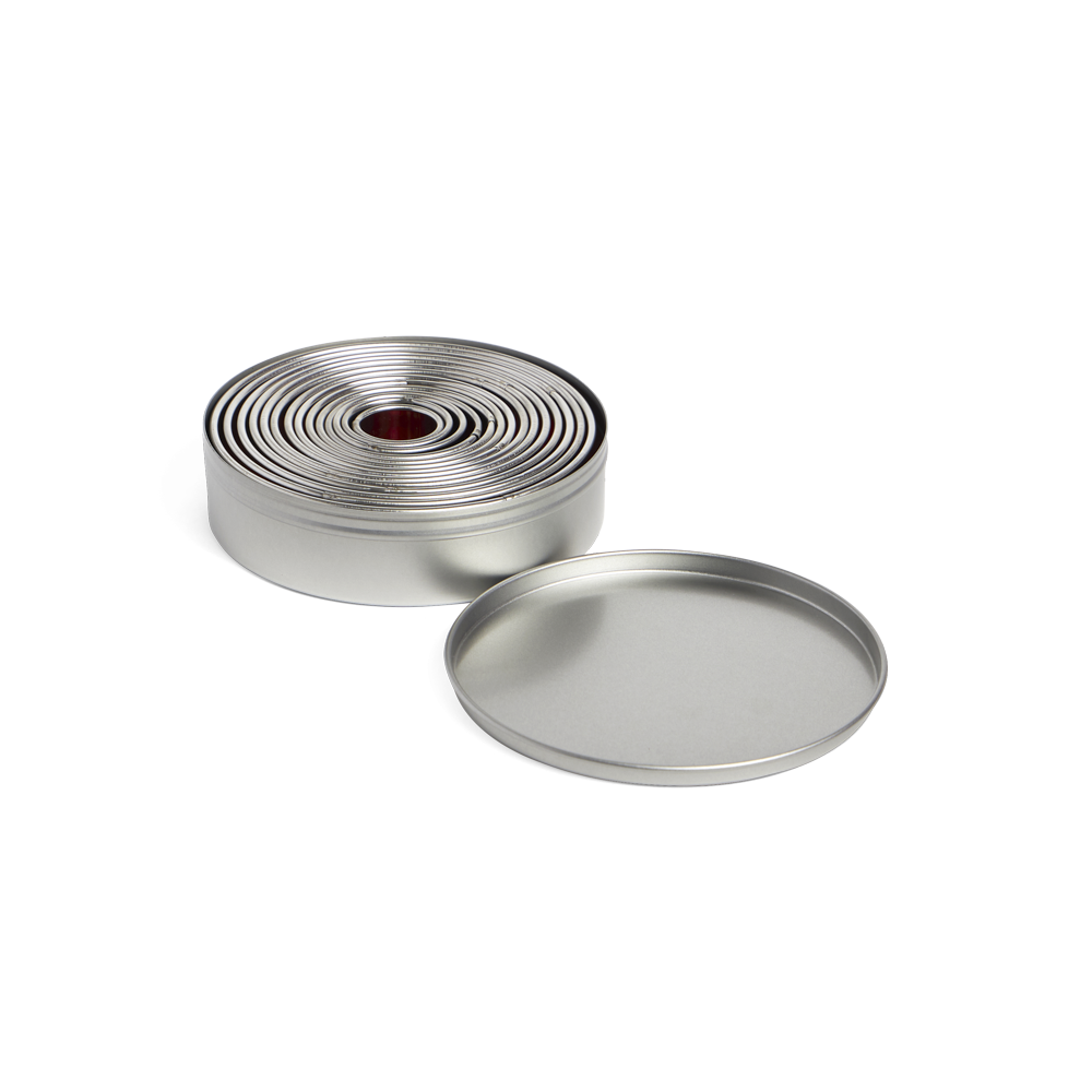 Stainless Steel 14pc Round Cutter Set